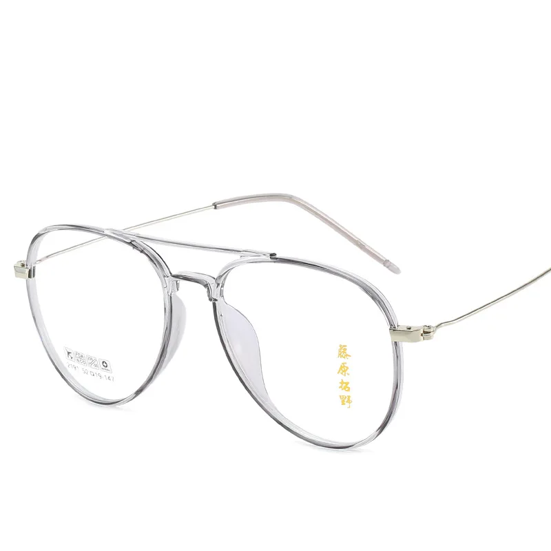 Zerosun Aviation Eyeglasses Frame Men Women Oversized Glasses Man Women's Eyeglass Spectacles for Myopia Diopter Prescription