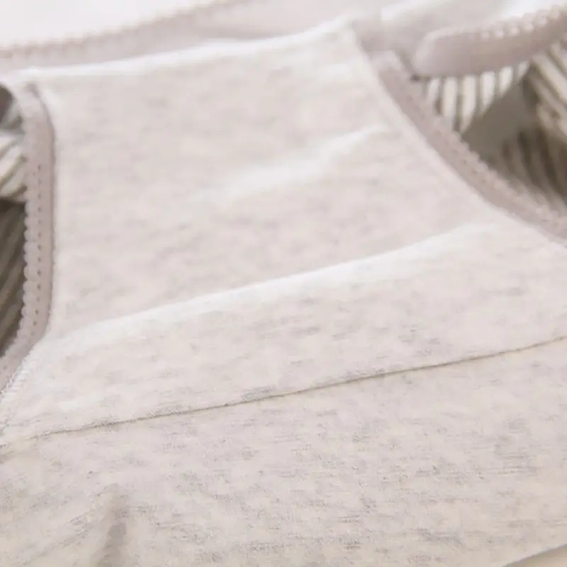 X милое нижнее белье с кошками в Вертикальную Полоску женские хлопковые штаны