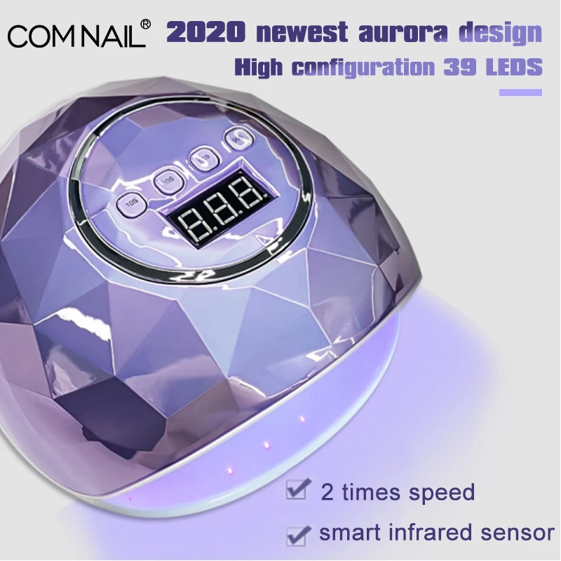 Цветная светодиодная УФ лампа для ногтей F6 с 39 светодиодами аппаратного маникюра