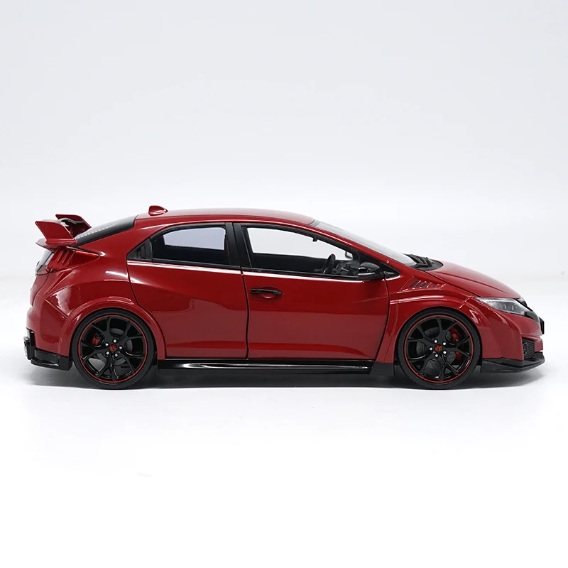 1:18 Honda Civic Тип R литые под давлением модели автомобилей игрушки металлические