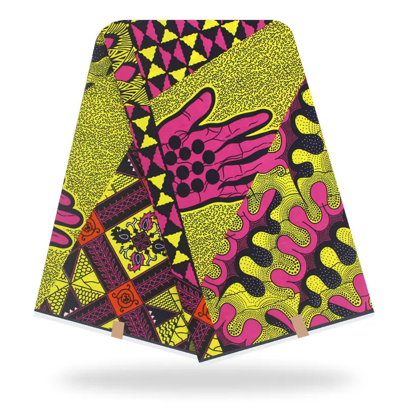 2020 Африканский Анкара высокое качество настоящий воск Дашики печать 100% хлопок