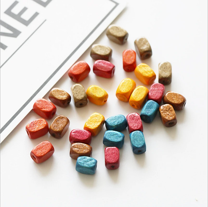 40 шт. бусины из натурального дерева 10 мм | Украшения и аксессуары