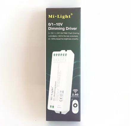 Новый DC12V ~ 24V 12A Mi Light LS4 контроллер 0/1 10V Dimming Driver 10 V ШИМ панель и кнопка LED Strip