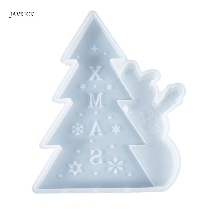 

Подвеска для ювелирных изделий «сделай сам», украшения для елки в виде Санты, литые силиконовые формы