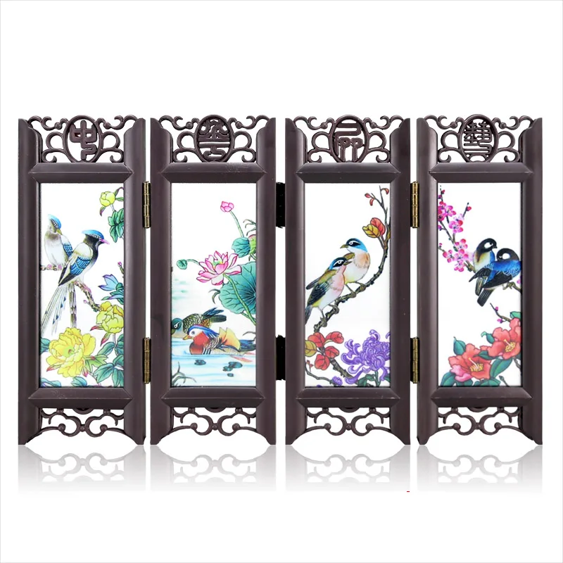 Складные экраны ShaoFu художественное украшение для рабочего стола китайские