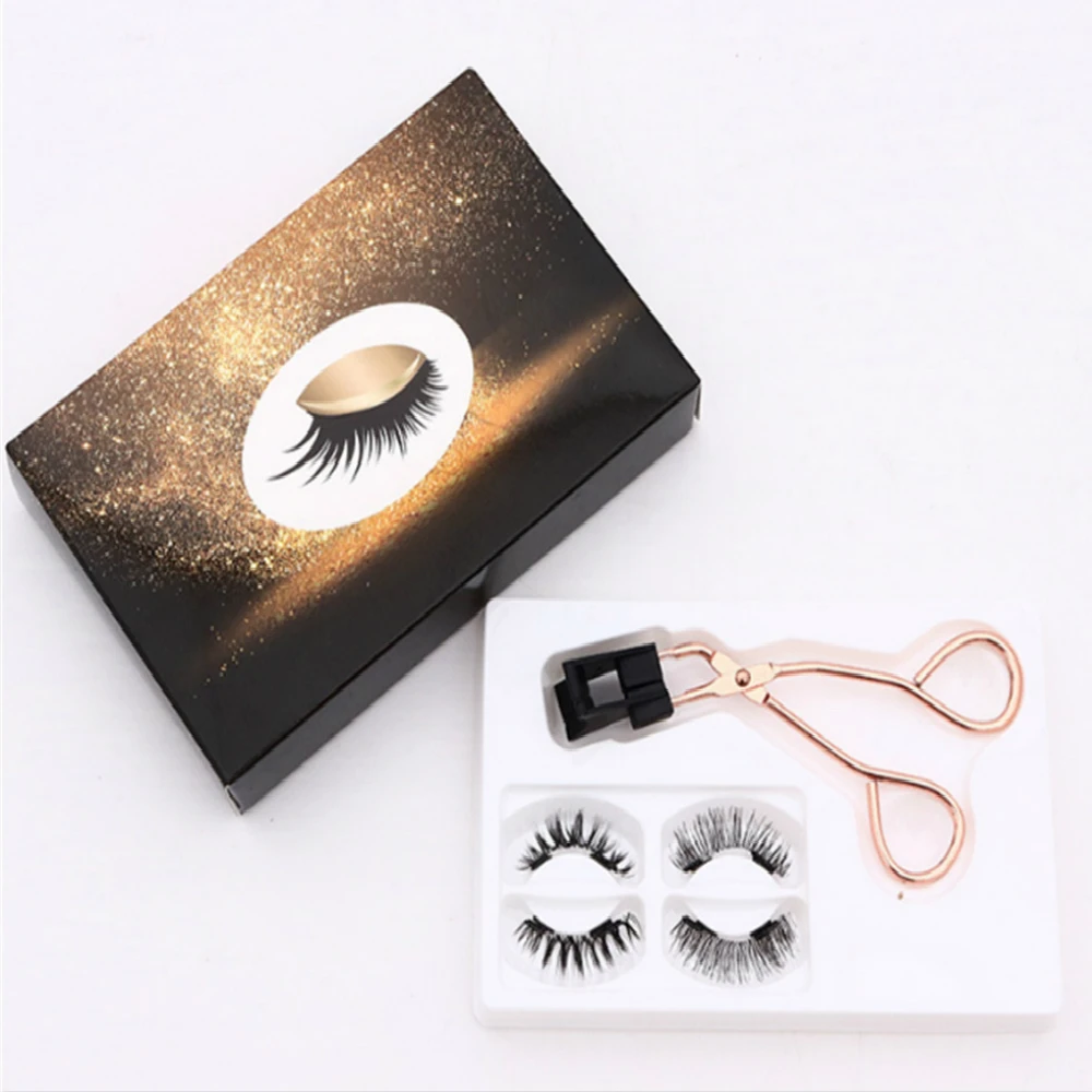 

Lashes Magnetic Eyelashes Magnetic Lashes Natural False Eyelashes Artificial Eyelashes 3D Strip Lashe Fluffy Faux Lashes Tufts