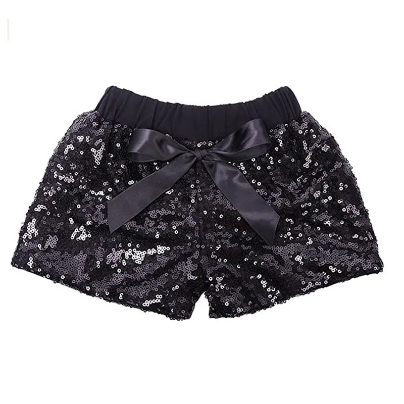 Новинка (комплект шорт) шорты с блестками для девочек летние блестящие бантиками