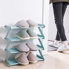 Органайзер для обуви из нетканого материала, двойная полка для обуви, компактная полка для хранения, экономия места в шкафу