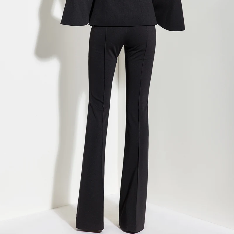 Весна-Осень 2020 новые брюки с высокой талией и микро-колокольчиком осенние