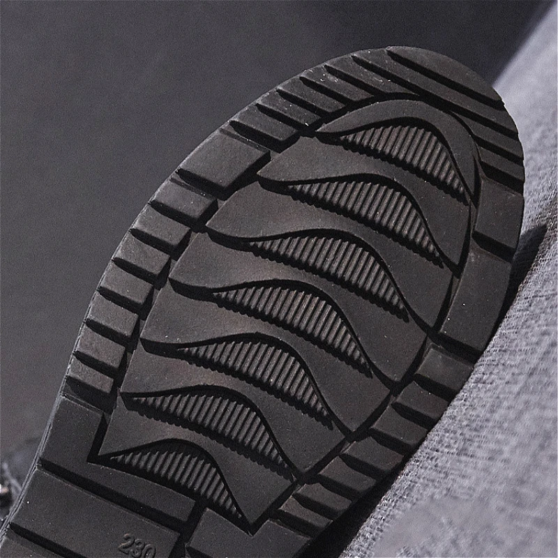 

2020 fashion winter warm thick cow genuine leather snow boots for womens lining plush casual side zip falt ankle female shoes