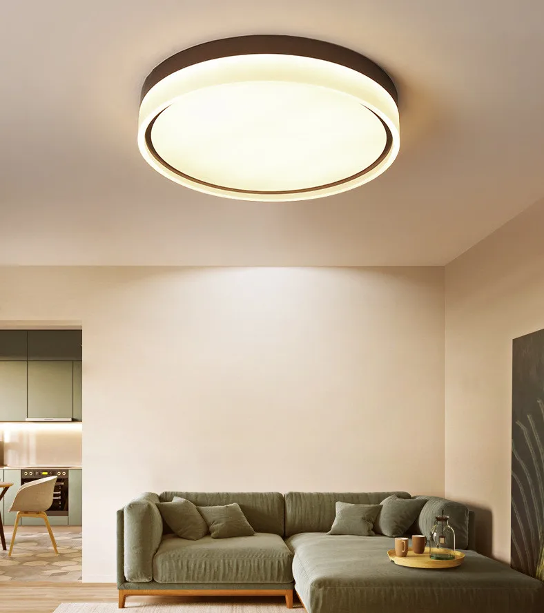 Интеллектуальная Сегментированная круглая акриловая потолочная лампа