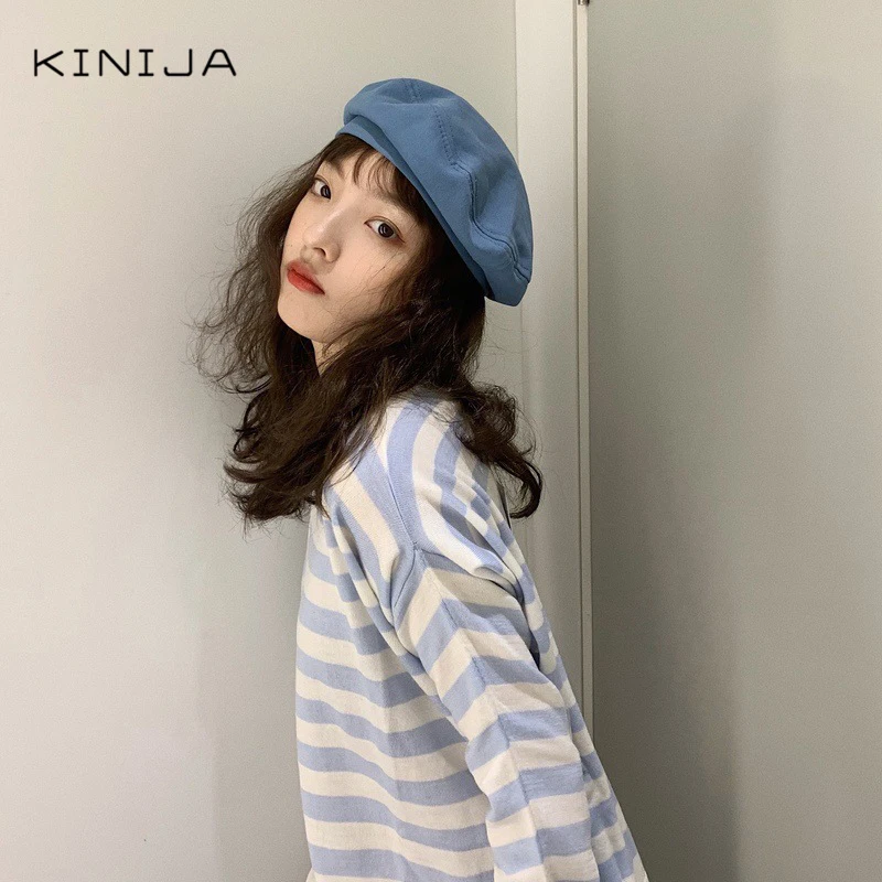 Кепка берет однотонная для мальчиков универсальная газетная шапка художника в