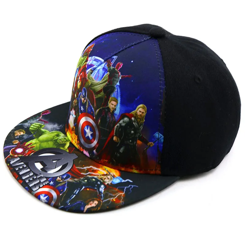 Бейсболка для мальчиков с героями мультфильмов Кепка Капитана Америка бейсболка
