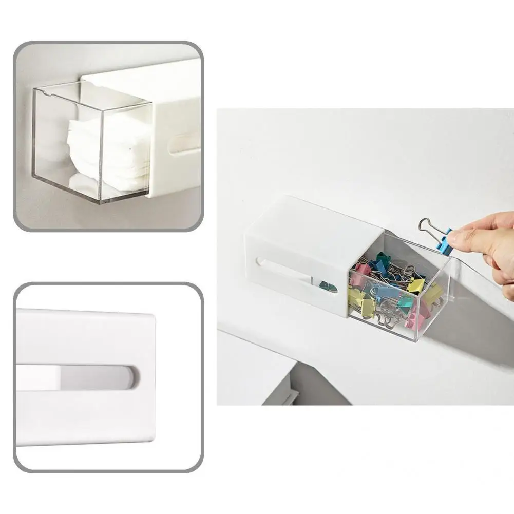

Многоразовый полезный креативный антидеформирующий ящик для хранения, прочный органайзер для хранения, настенный для туалета