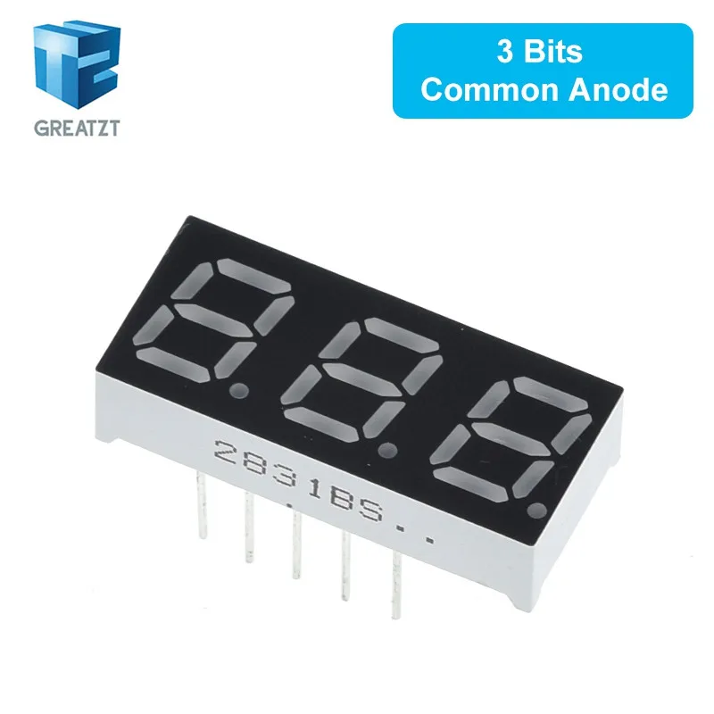 0,56 zoll LED display 7 Segment 1 Bit/2 Bit/3 Bit/4 Bit Digit Rohr Rot gemeinsame Kathode/Anode Digital 0,56 zoll led 7 segment – Detail 15