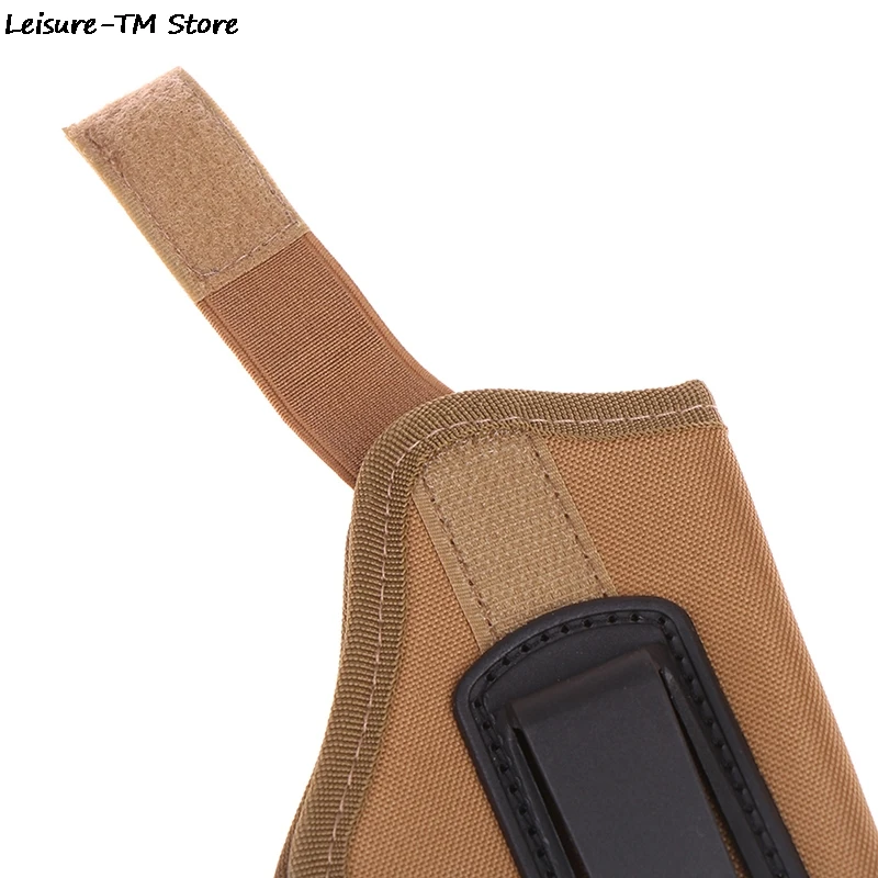 Hot Sale 1pc Nylon Holster Waistband Concealed Carry Bag Leather Case Clip Metal Belt Gun Set Air Hunting | Спорт и развлечения