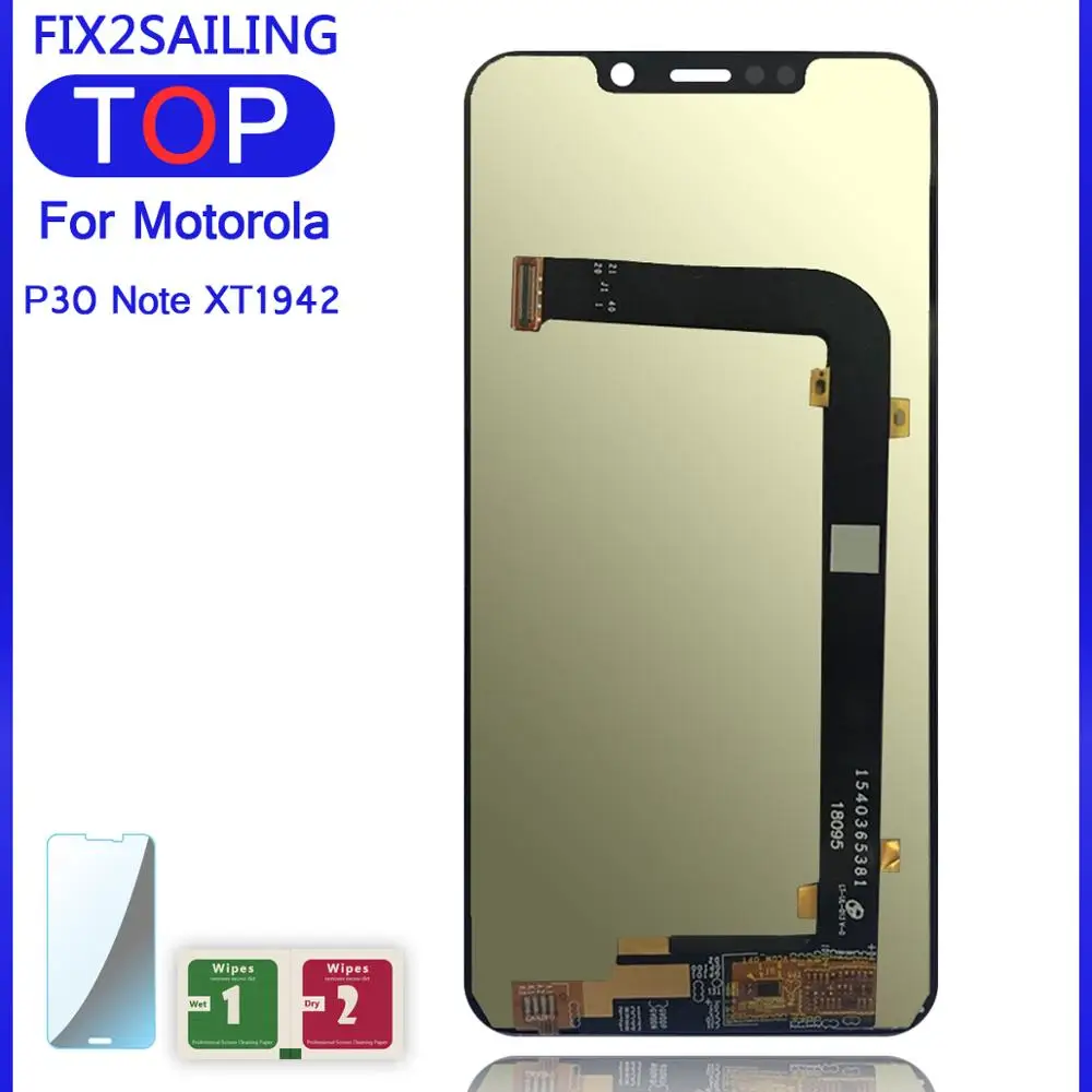 ЖК дисплей для Motorola Moto One Power P30 Note XT1942 1 Сенсорное стекло дигитайзер в сборе|Экраны