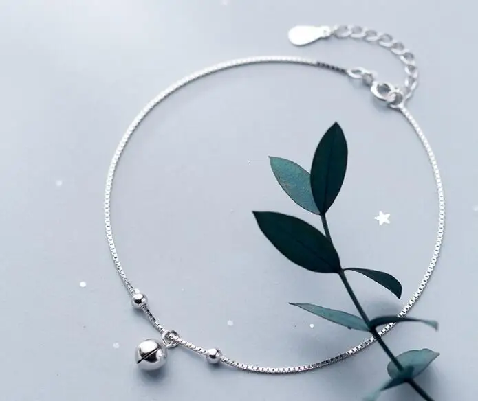 Тонкие настоящие. Детский браслет на ногу ювелирное изделие из полированного