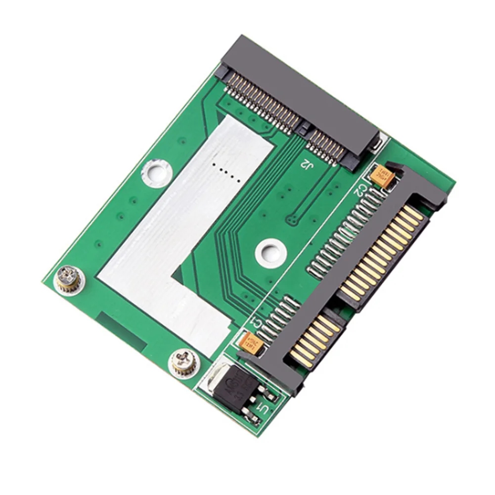 Мини сетевой Высокоскоростной Электронный Сменный адаптер карта mSATA SATA