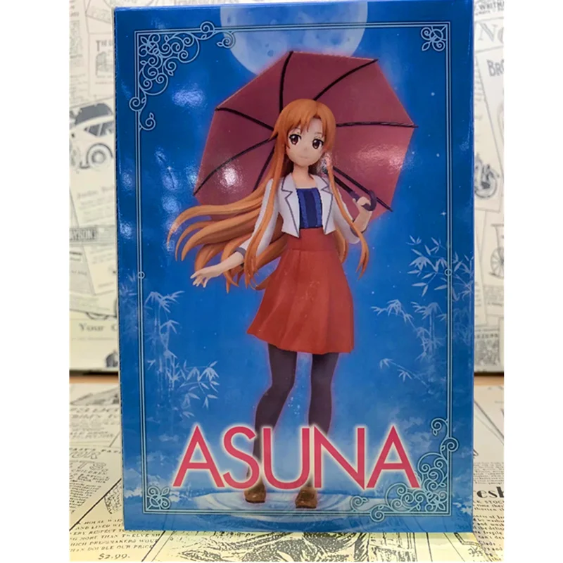 20CM Sword Art Online Yuuki Asuna Figurine Dolls Toys PVC Action Figure Collection Model Toy H797 | Игрушки и хобби