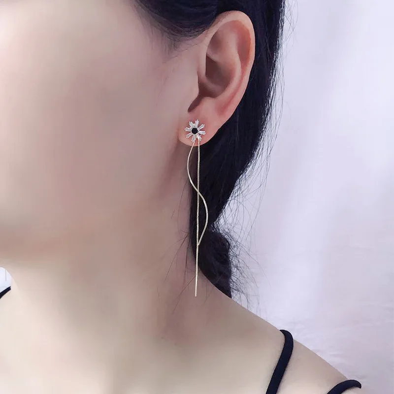 SWOUR новые модные ювелирные изделия S925 Серебряные серьги-подвески для вечеринки