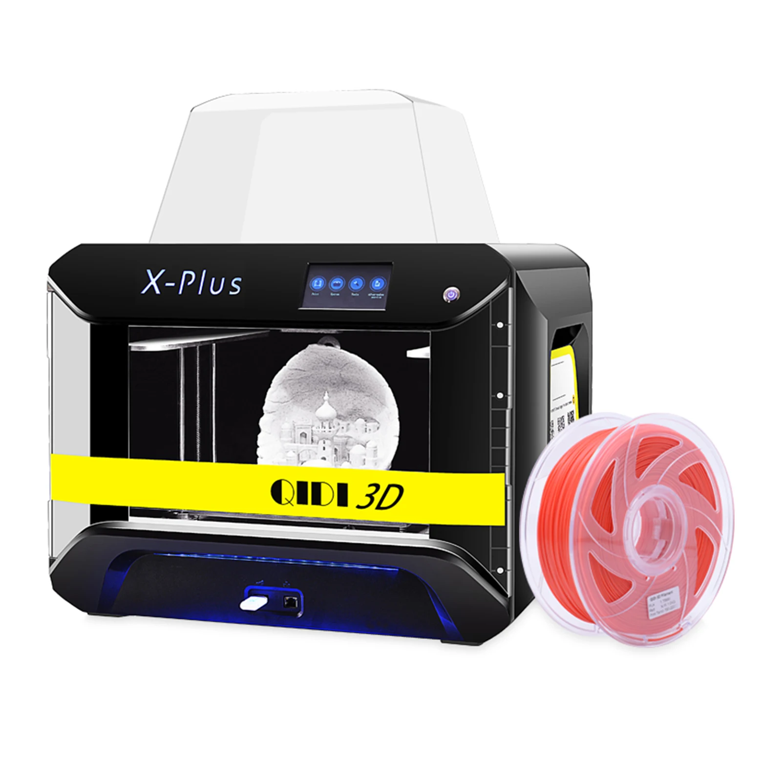 3D-принтер промышленного класса с цветным сенсорным экраном 4 3 дюйма поддержка