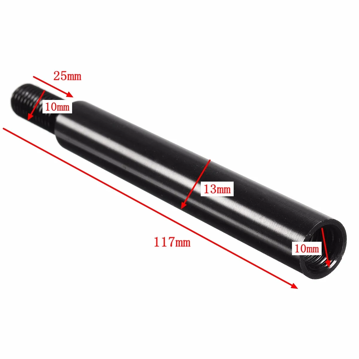 Удлинительный рычаг рычага переключения передач из алюминия 4 6 дюйма ручной 117 мм