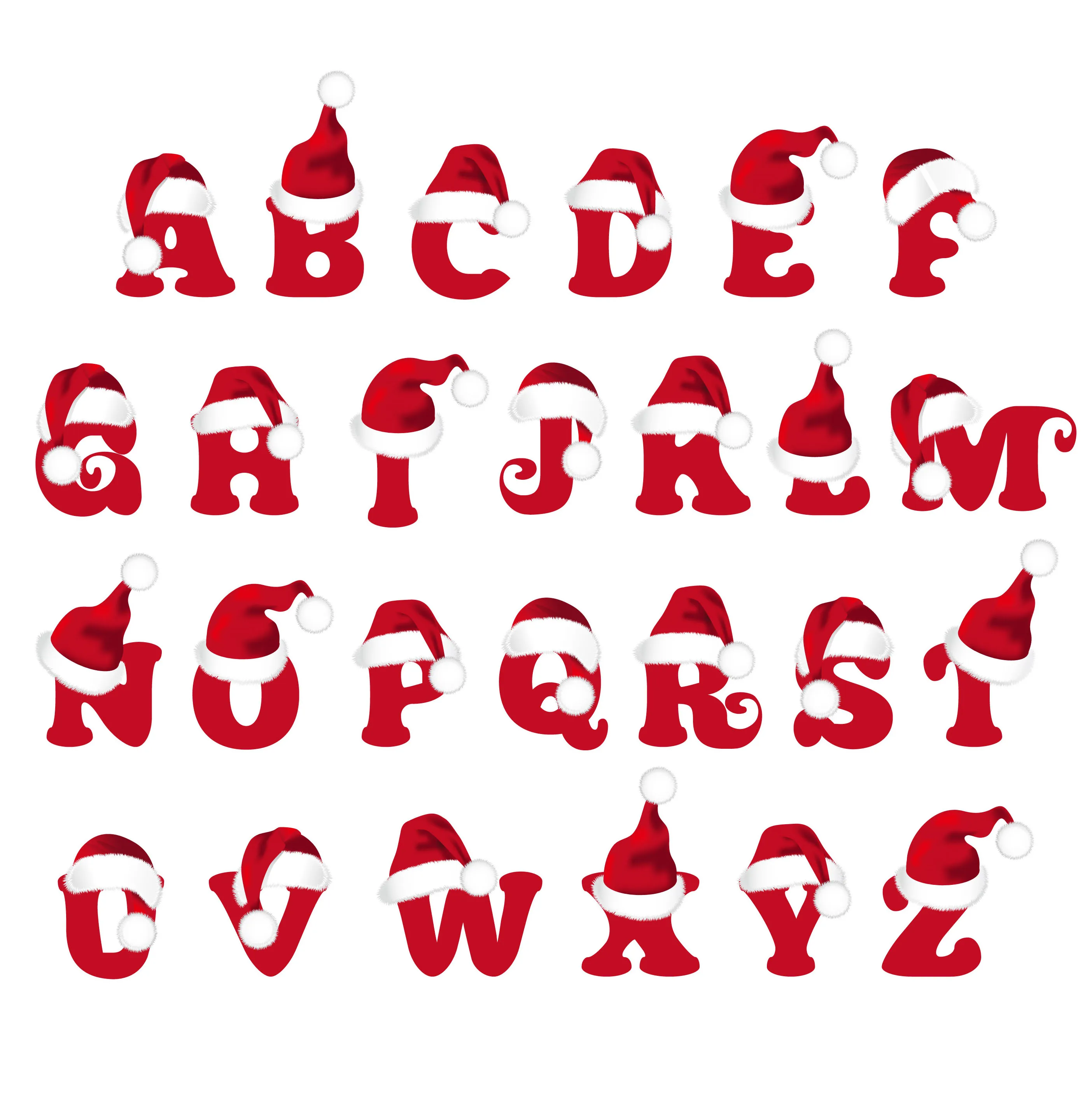

AZSG Christmas Letter Clear Stamps/Silicone Transparent Seals for DIY scrapbooking Card Making 13*13cm