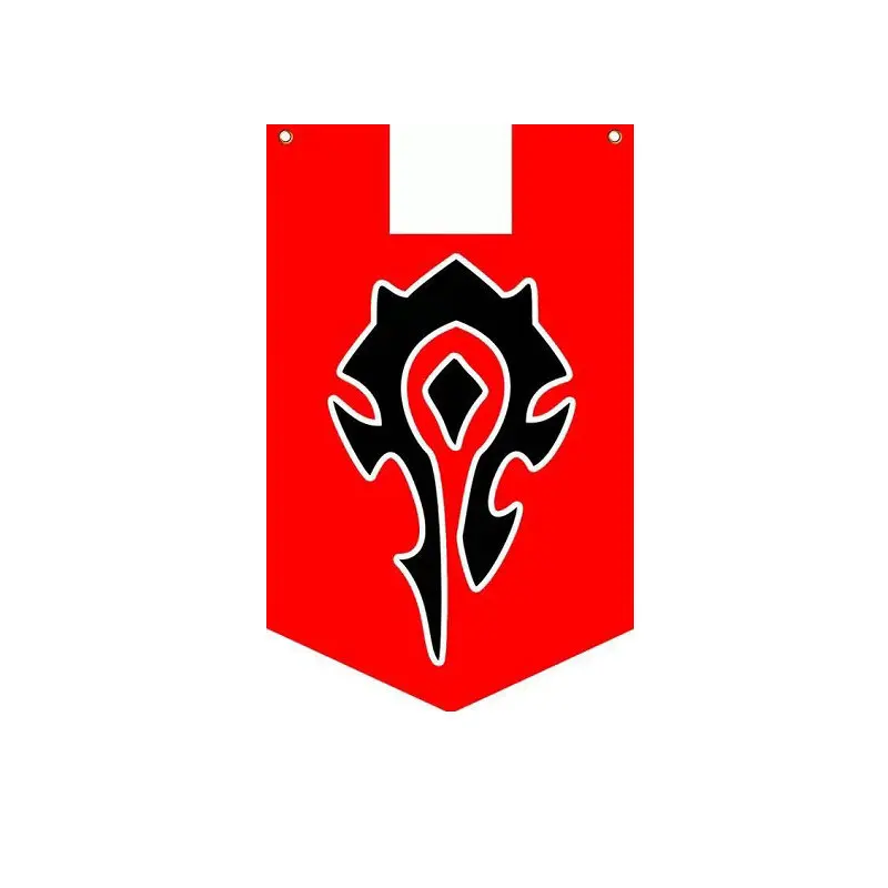 30x45 см World Of Warcrafts Alliance Horde баннер флаг лавсан домашний косплей игра битва висит