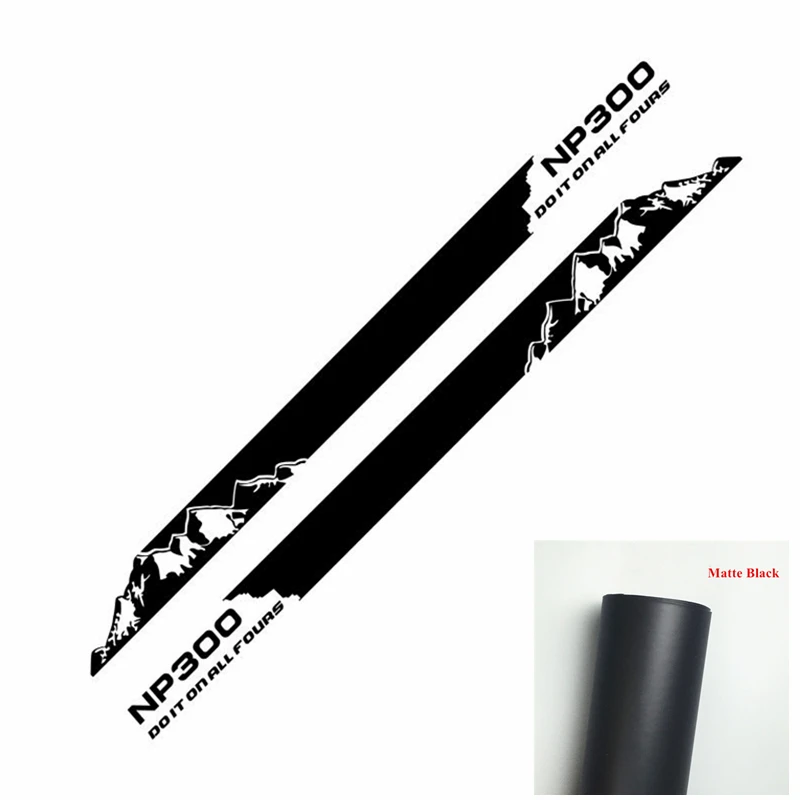 

2 шт., виниловые наклейки для Nissan NAVARA NP300