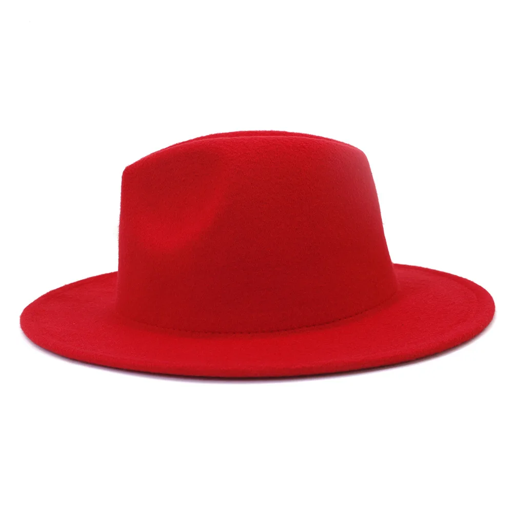 шляпа фетровая мужская женская с широкими полями шляпка Фетровая новинка для
