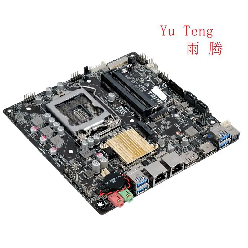 Подходит для ASUS H110T MINI-ITX двойная сетевая карта материнская плата все-в-одном 100%