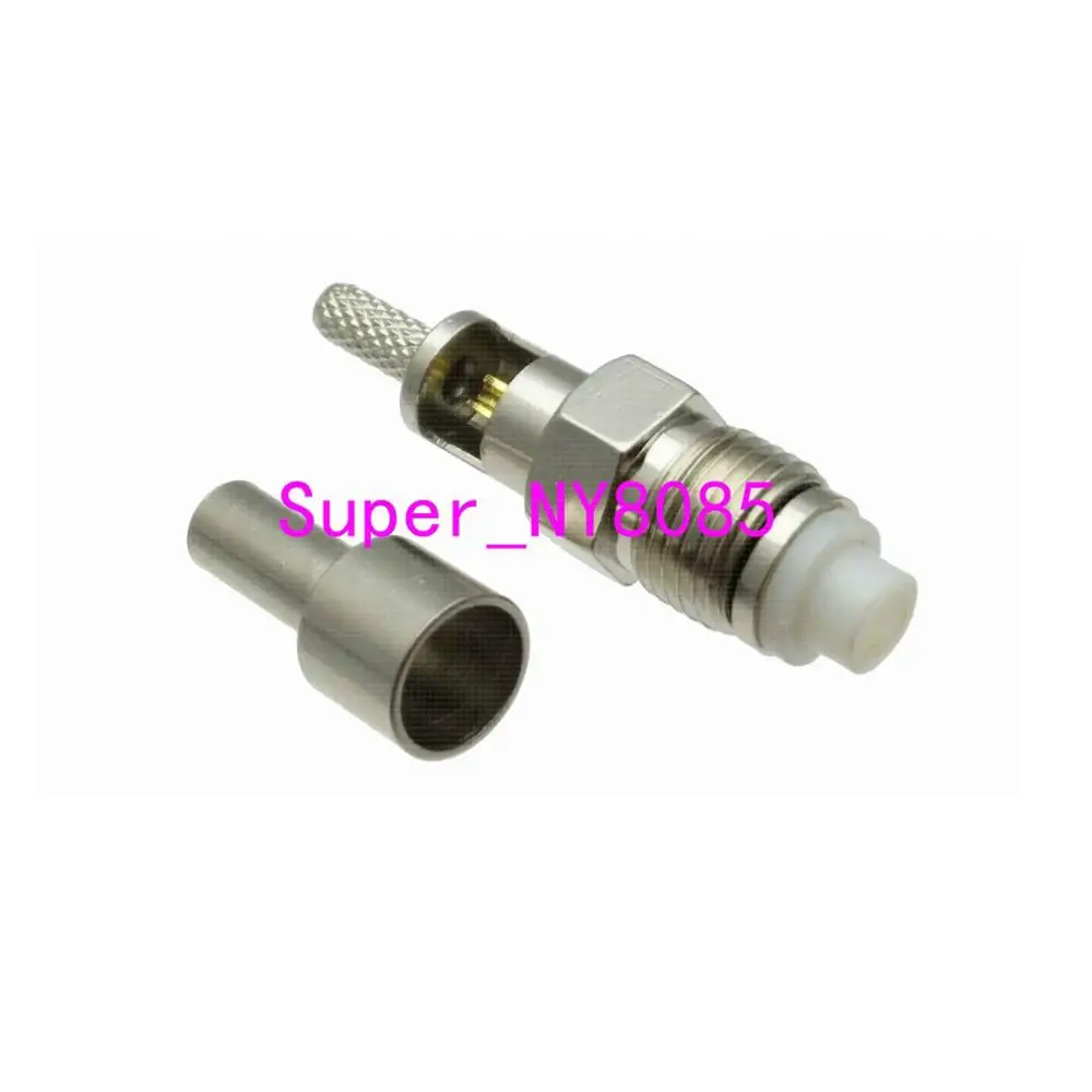 Обжимной гнездовой разъем FME для радиочастотного соединителя RG174 LMR100 RG316|jack