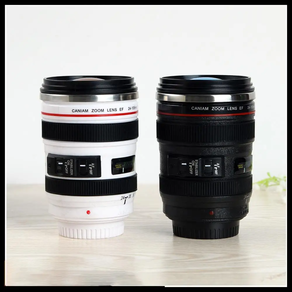 Фотокамера с объективом семейная чашка кофейная кружка питьевой чай дорожный