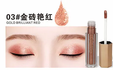 M449-3 Низкая цена Распродажа MISS ROSE брендовые блестящие тени для век Палитра Макияж водостойкие пигменты лицо светящиеся тени для век - Цвет: M449-3