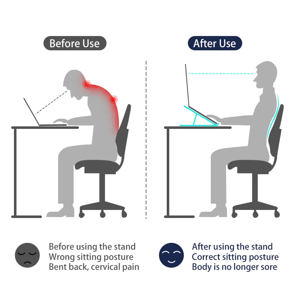 Подставка WIWU для ноутбука регулируемый кронштейн планшета 10-17 дюймов поддержка