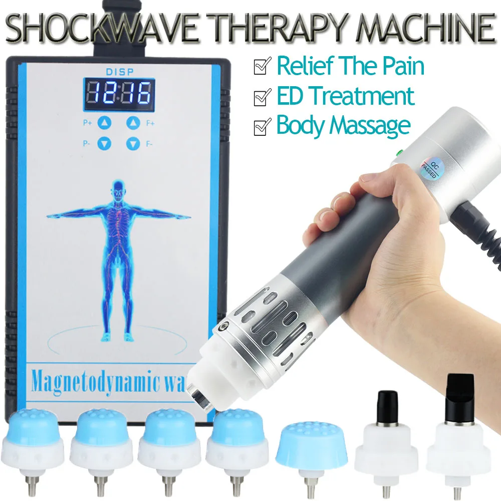  Crisis ED máquina de terapia de ondas de choque, máquina  profesional de ondas de choque, máquina de terapia ED de onda de choque, estimulador  muscular, para terapia, alivio del dolor, masaje