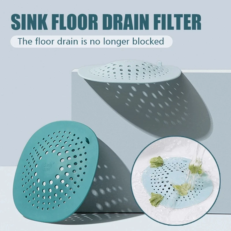 

Household Kitchen Sink Filter Shower Drain Hair Catcher Stopper Bathroom Floor Drain Cover Universal Anti-clogging Sink Strainer