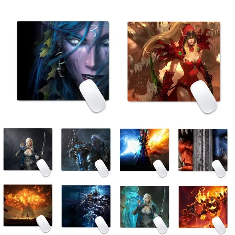 

Warcraft game Laptop Gaming Mice Mousepad Desk Table Protect Game Office Work Mouse Mat pad Non-slip Laptop Cushion