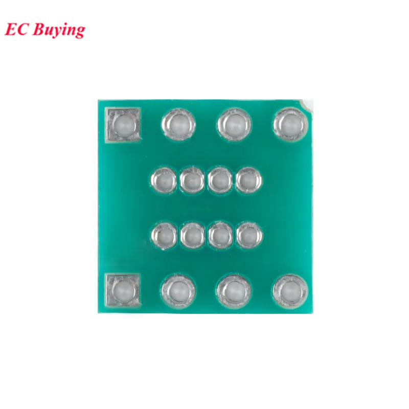 10 шт. плата-адаптер для перевода DIP8 SOP8 PCB Pinboard на SMD DIP Pin IC тестовая пластина 1 27 мм