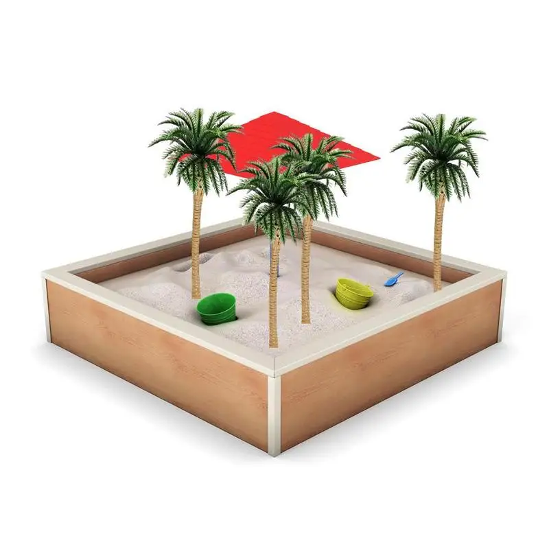 

Hainan Coconut Tree Sand Table Train Real Estate Sand Plastic Diy Table Handmade Tree Model Palm Tropical E7X6