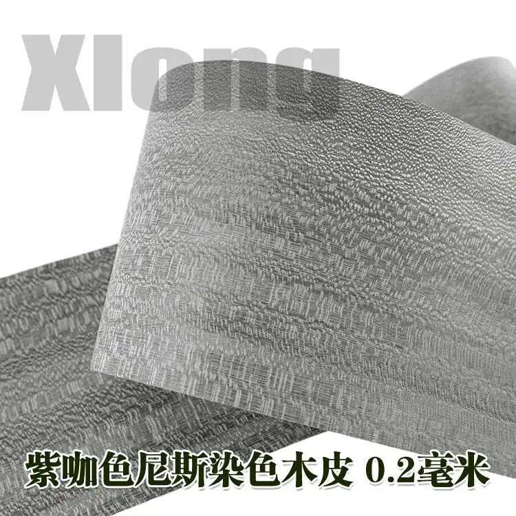 

L: 2,7 метров ширина: 210 мм Толщина: 0,3 мм фиолетовый кофе хороший шпон фиолетовый шпон легко окрашивается тополя деревянный шпон