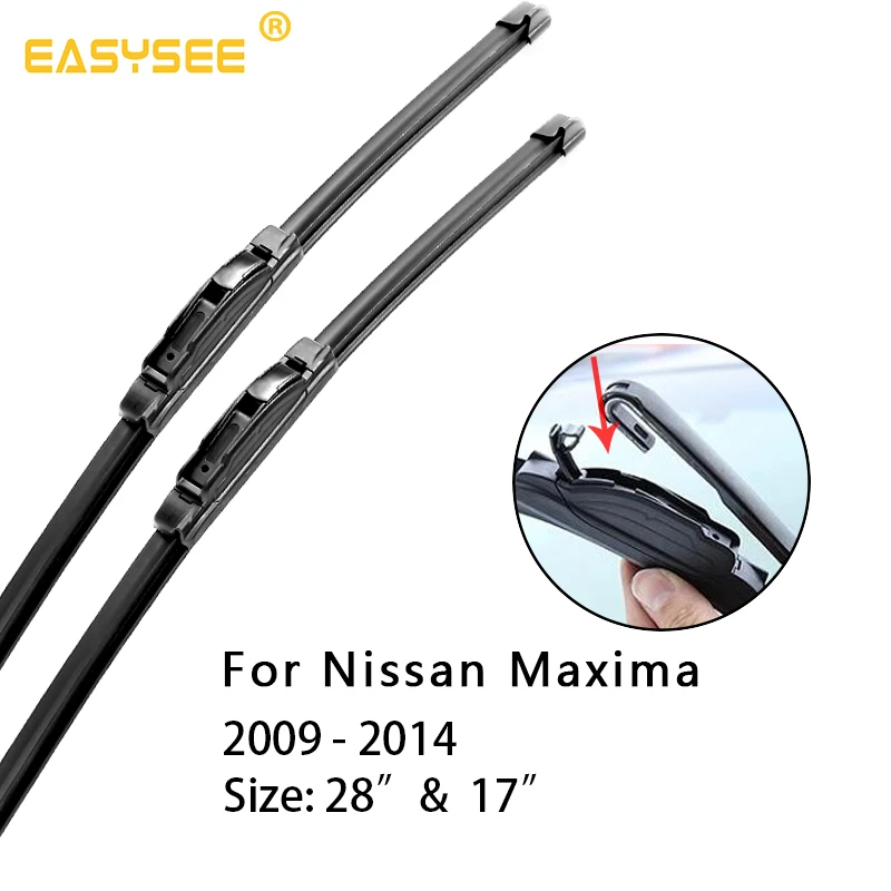 Ветровое стекло лобовое гибридные щетки стеклоочистителя для Nissan Maxima Fit крюк