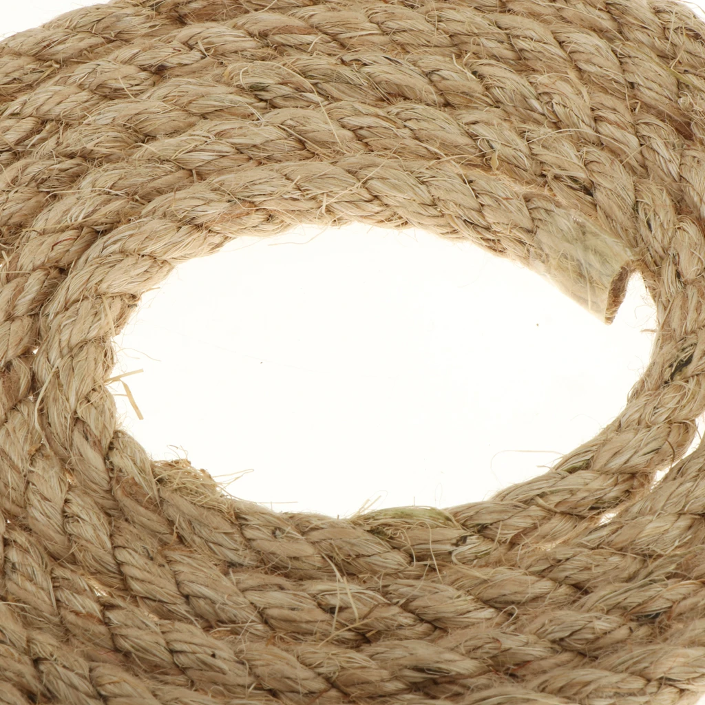 

Strong Twisted Manila Cord Unmanila Natural Sporting Landscaping φ12mm