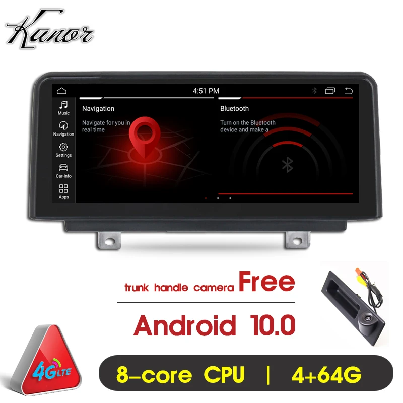Автомобильный радиоприемник KANOR автомобильный мультимедийный плеер 10 25 &quotIPS 8 Core
