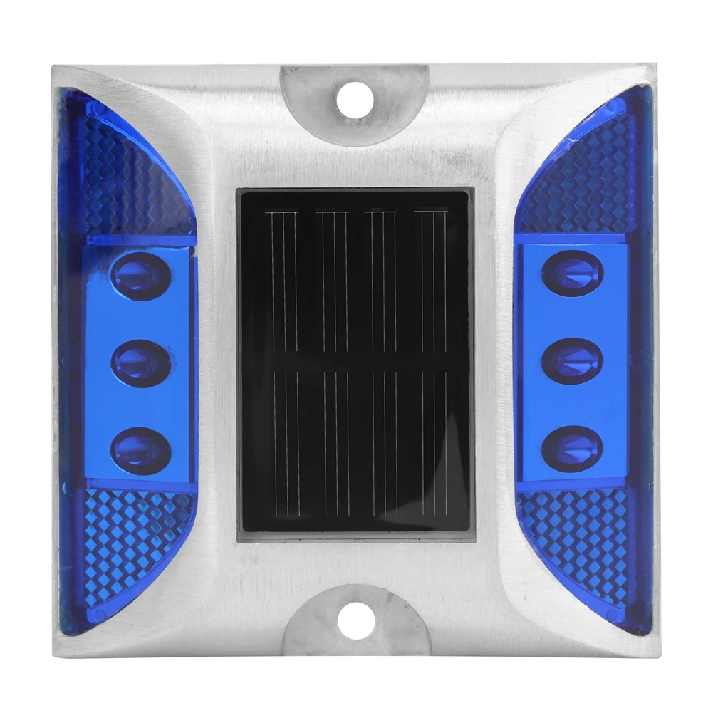 

LED Solar Power Ground Marker Lights Waterproof Outdoor Driveway Road Highway Spike Lamp(bule)