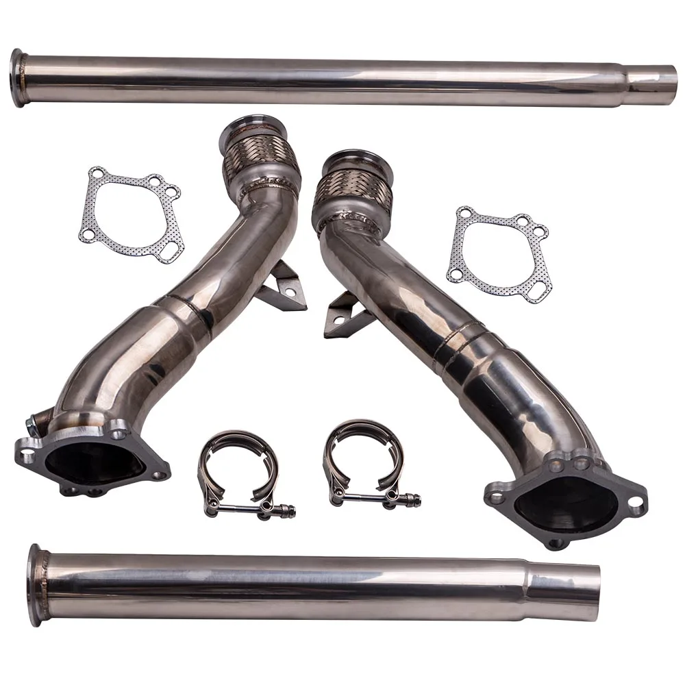 

K04 RS6 Turbo Exhaust Downpipe Set For Audi S4 B5 A6 Allroad C5 2.7L 2000-2004