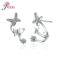 new arrival women 925 sterling silver stud earrings fashion jewelry cartilage piercing earrings lovely shape joyas