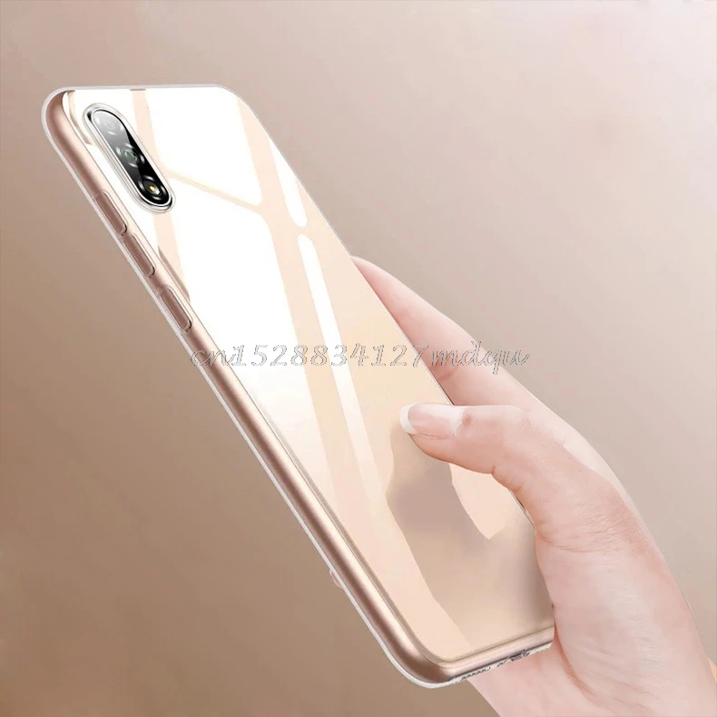 Чехол для Sony Xperia 5 ультратонкий прозрачный мягкий чехол из ТПУ Xperia5 задняя крышка 6