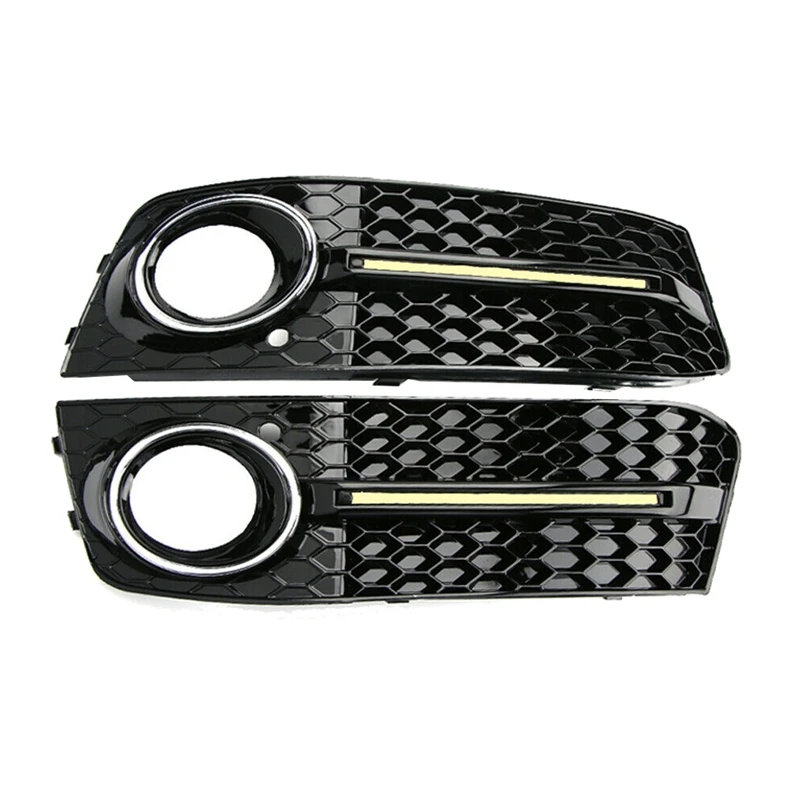 Пара переднего бампера Туман светильник абажур для лампы с металлическим